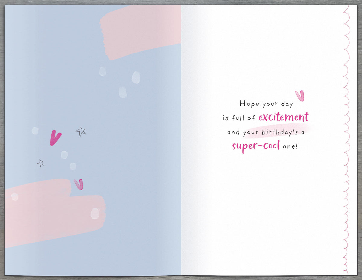 Standard Greeting Cards Birthday 10 Year Girl Juvenile Alana Rose
