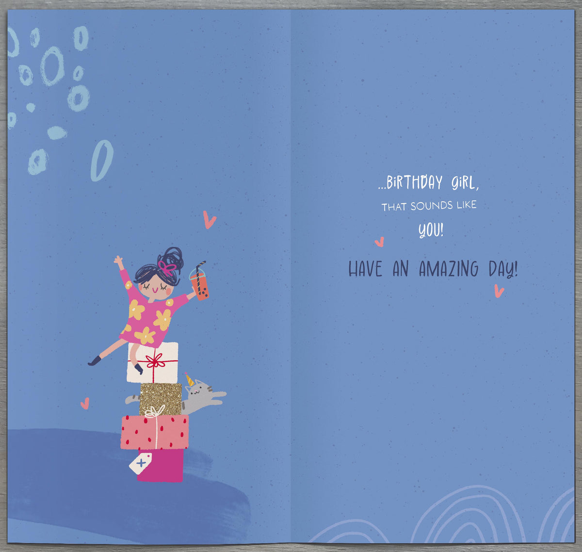 Standard Greeting Cards Birthday 10 Year Girl Juvenile Carlton Core Line