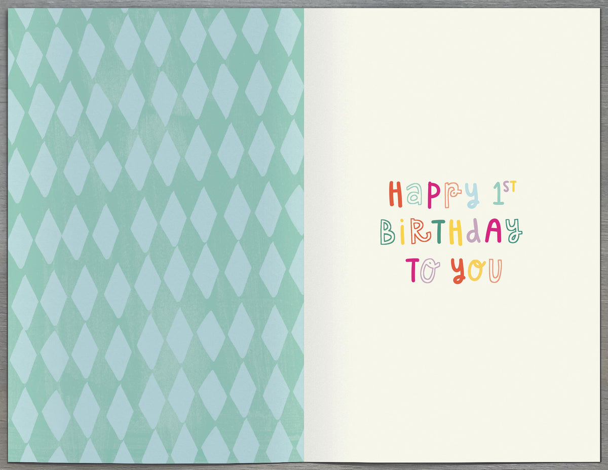 Standard Greeting Cards Baby's 1st Juvenile Best Wishes Core Line