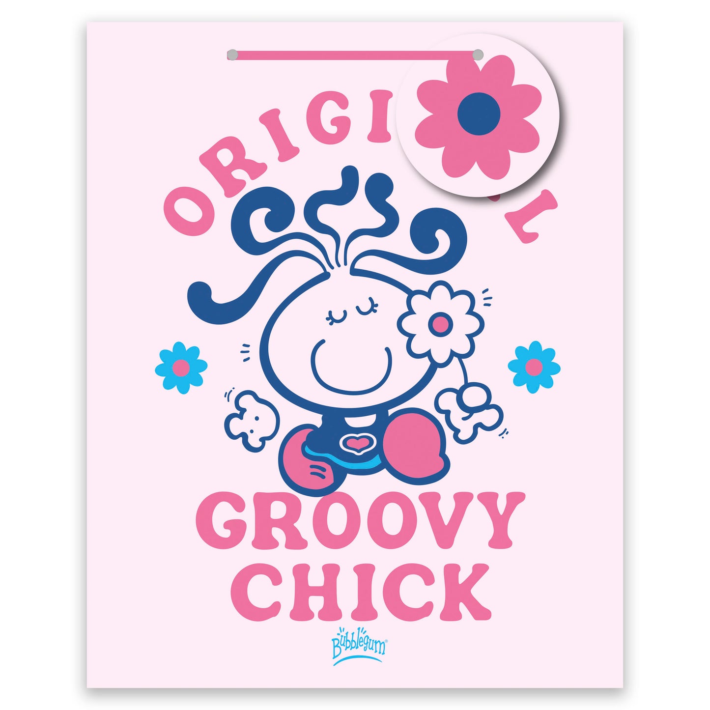 Gift Bag Large Greeting Cards Open Blank Bubblegum