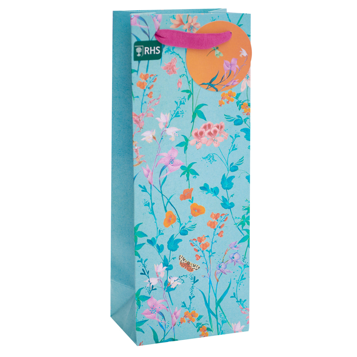Gift Bag Bottle Greeting Cards Open Fem RHS Regency