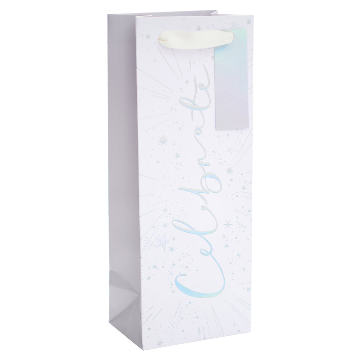 Gift Bag Bottle Greeting Cards Open Signature Moondust