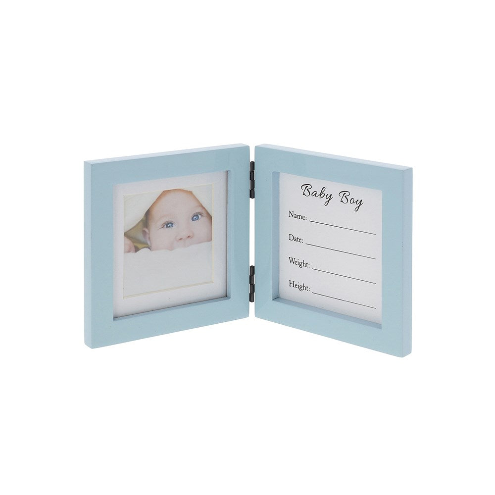 Baby Boy Info Frame