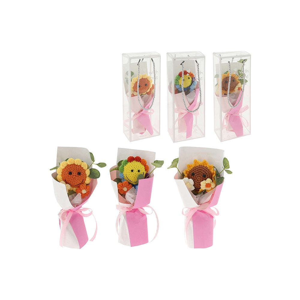 Crochet Blooms Posy Happy Sunflower