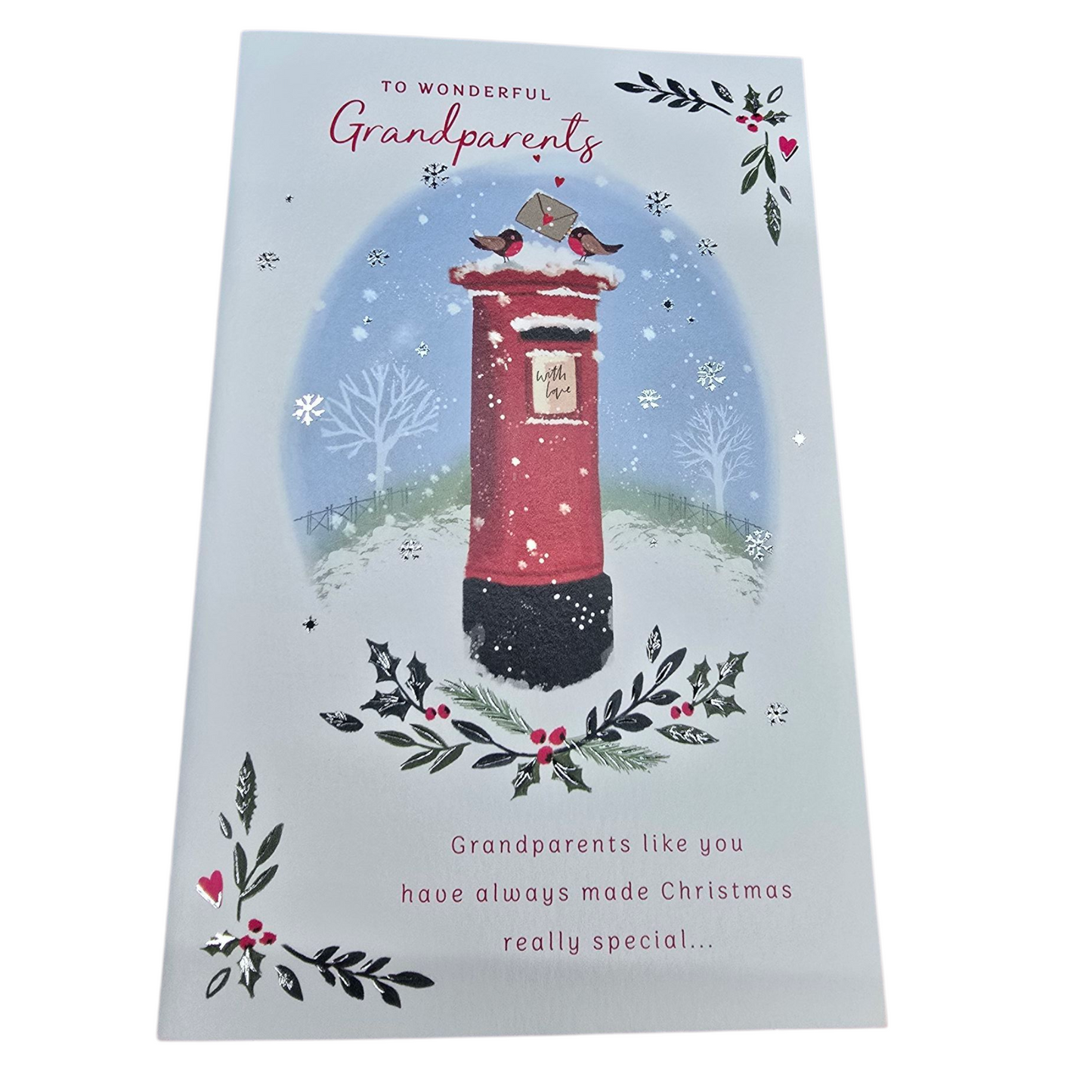 Counter Card Standard Xmas Grandparents