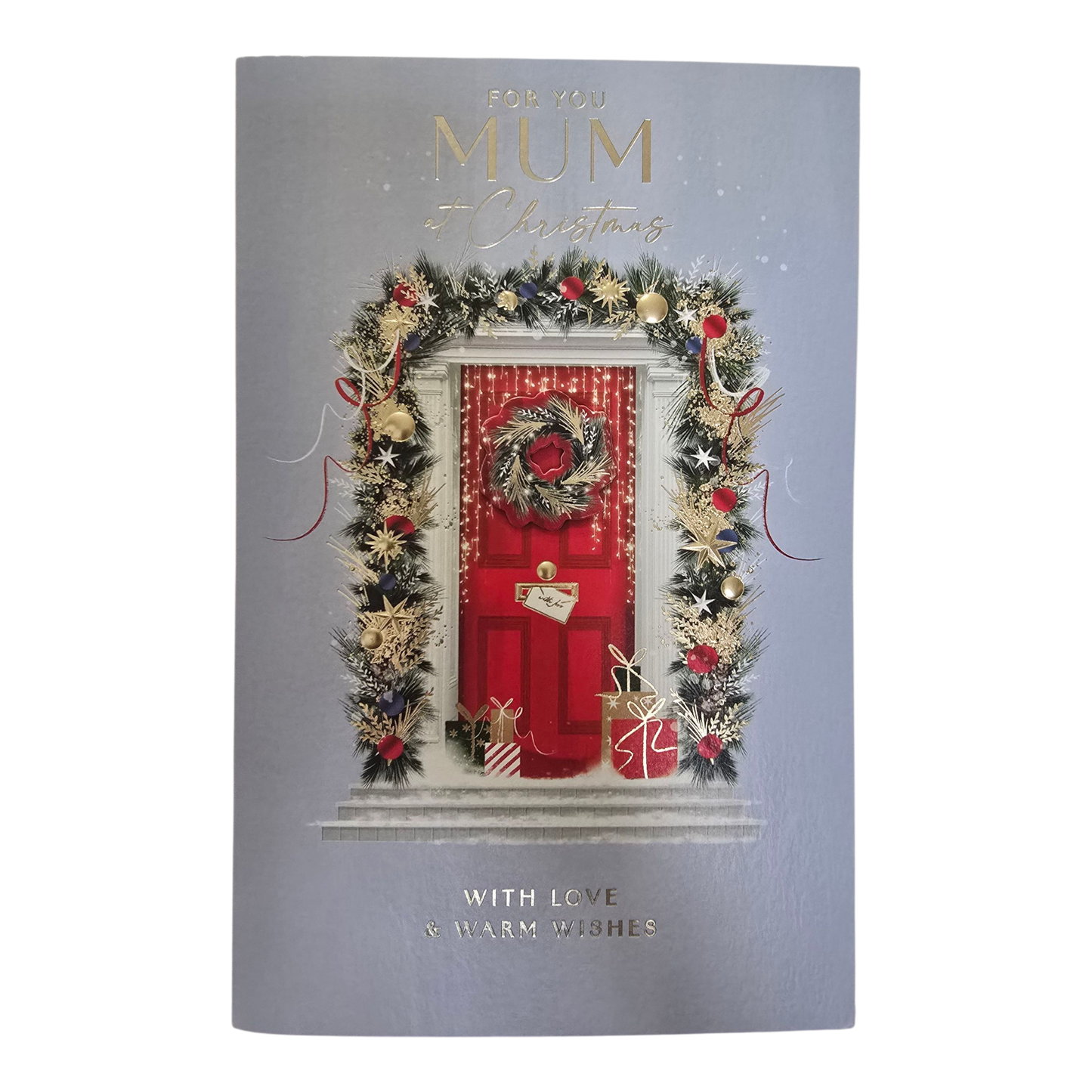 Counter Card Hand Finished Xmas Mother