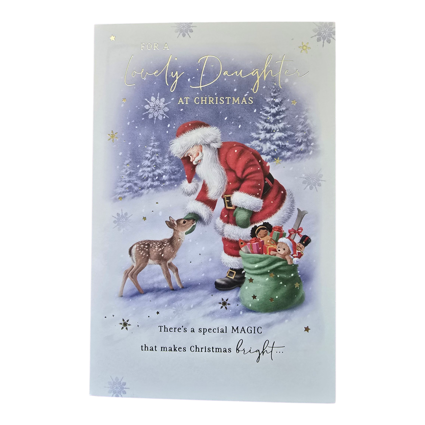 Counter Card Standard Xmas Daughter