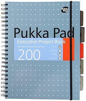 Pukka Pad Executive Ruled Wirebound Project Book A4