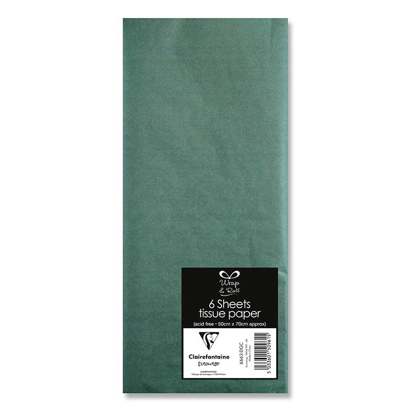 Tissue Paper Dark Green