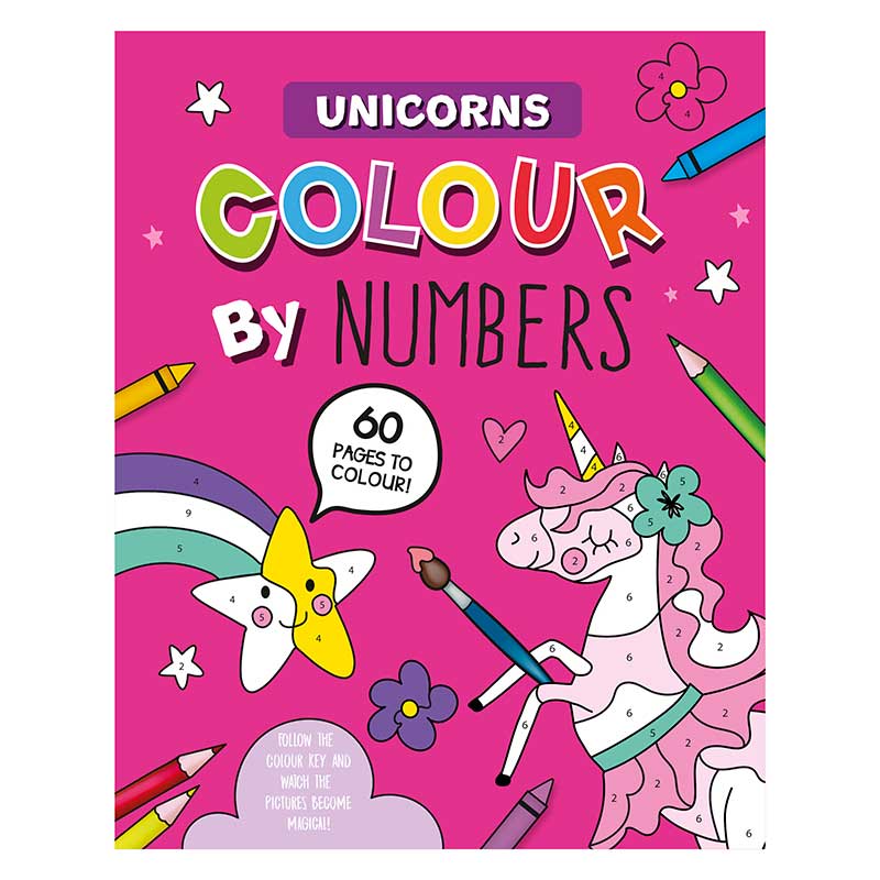 Unicorn Colour By Number