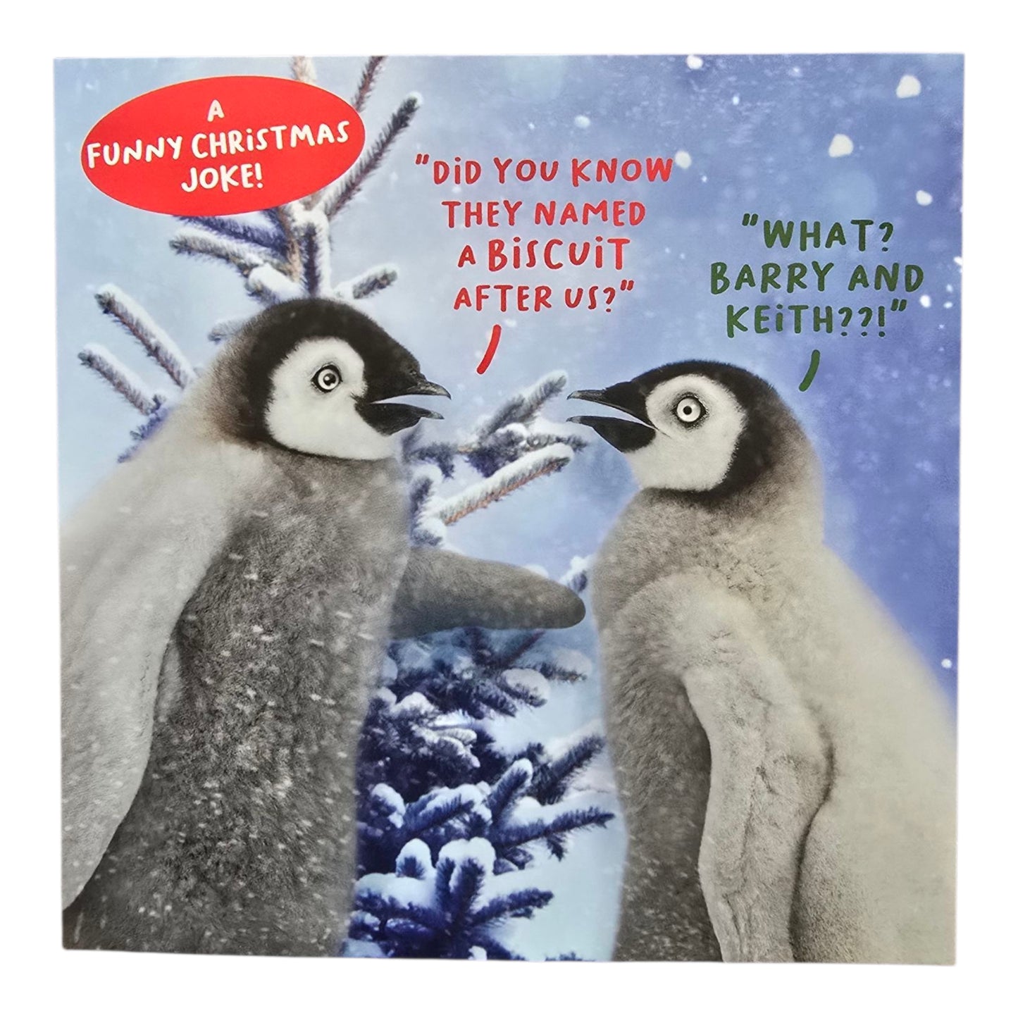 Open XmasPenguins in forest