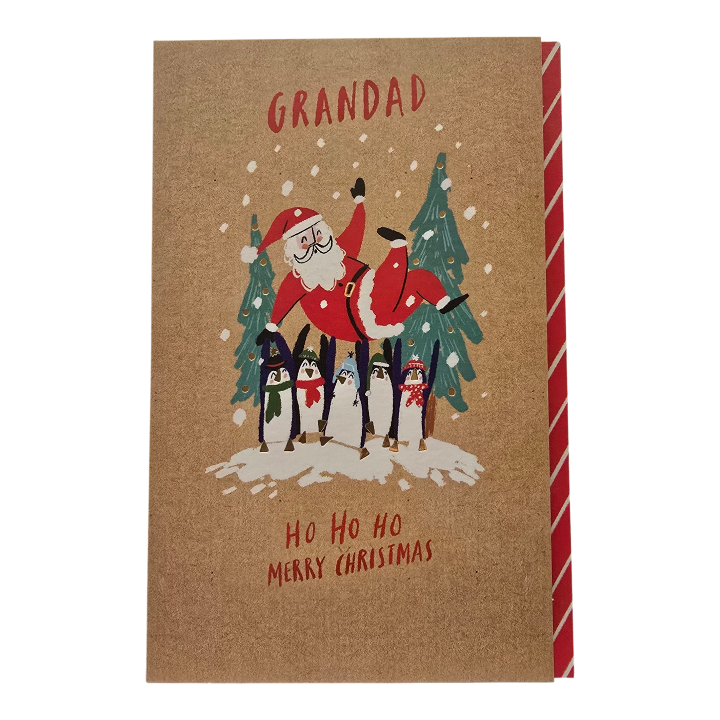 Counter Card Standard Xmas Grandfather