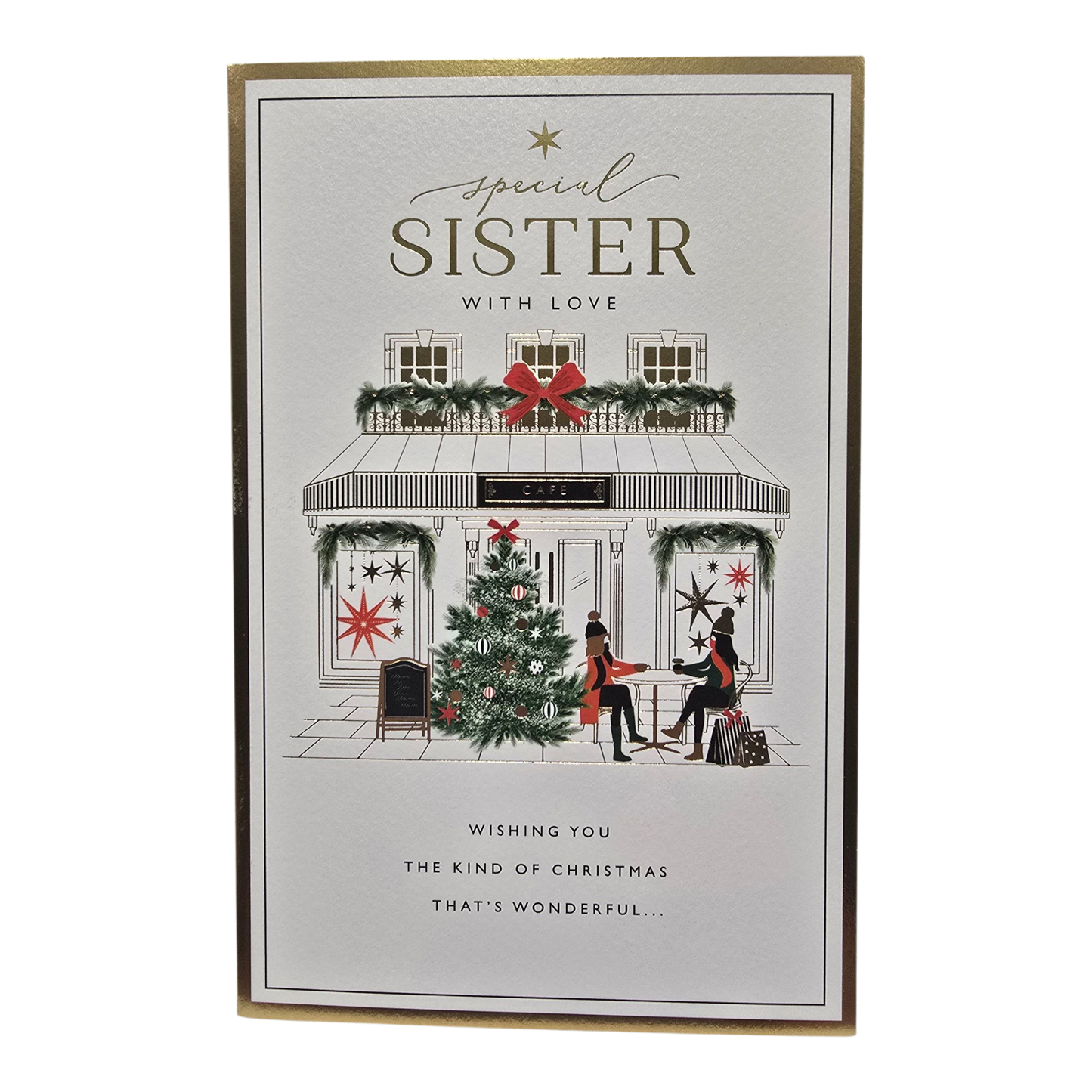 Counter Card Standard Xmas Sister