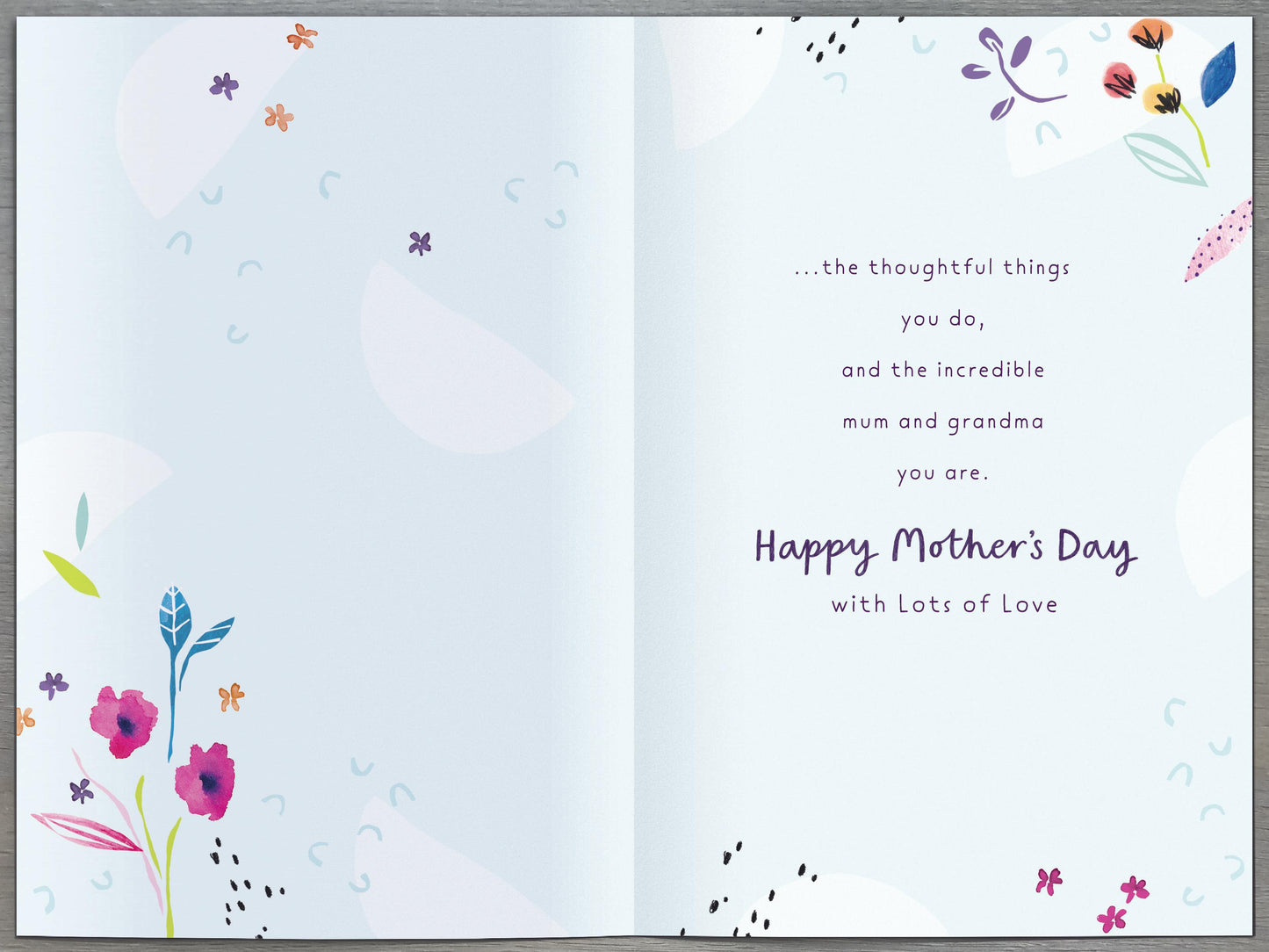 Standard Greeting Cards Mum and Grandma Gibson Core Line