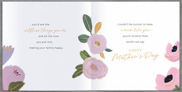 Hand Finished Greeting Cards Mum Gibson Core Line