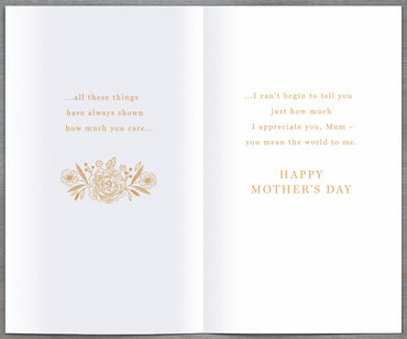 Hand Finished Greeting Cards Mum Gibson Core Line