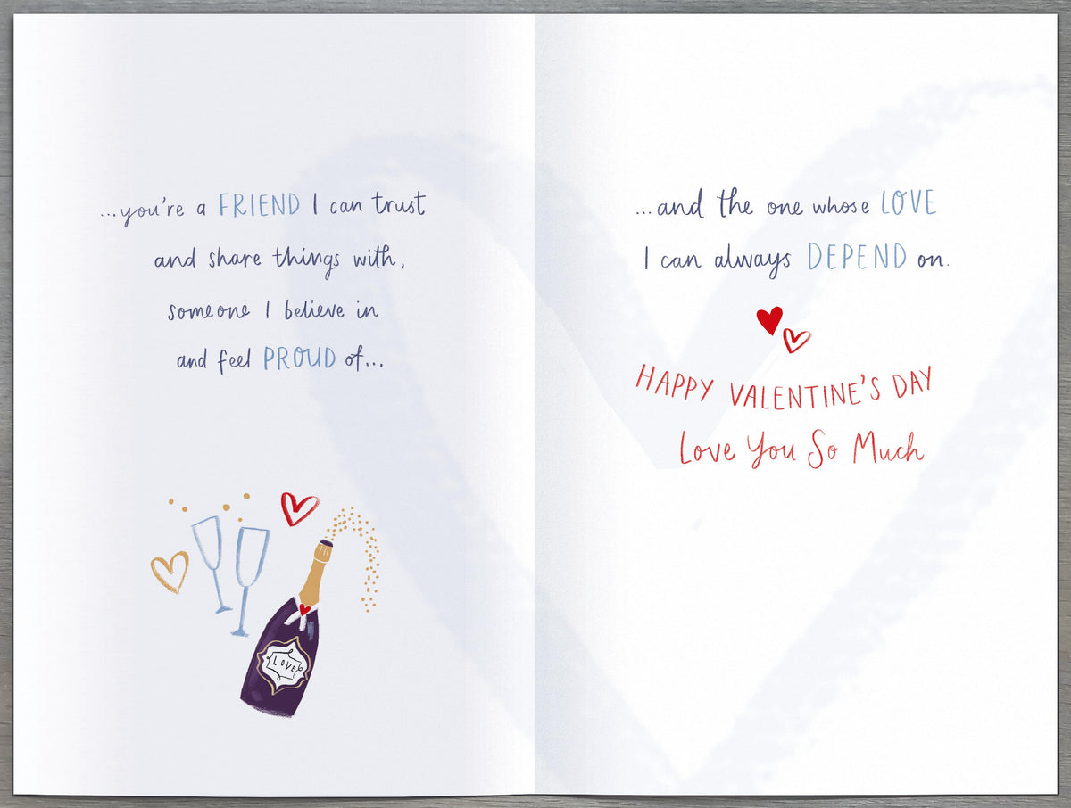 Hand Crafted Greeting Cards Husband Gibson Core Line