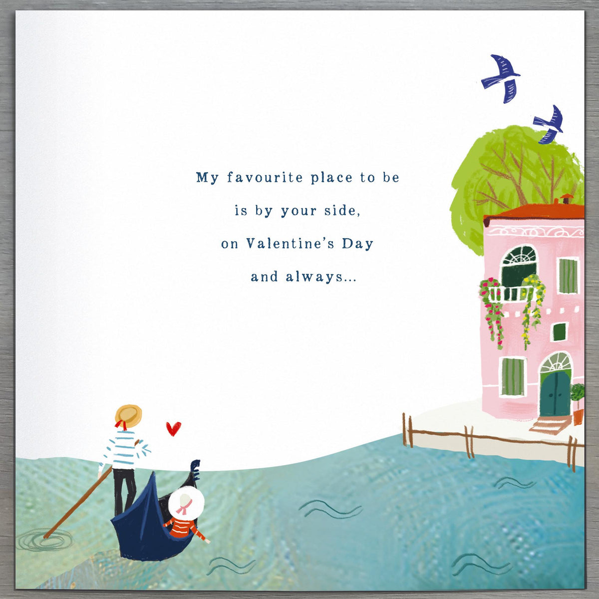 Hand Finished Greeting Cards One I Love Gibson Core Line