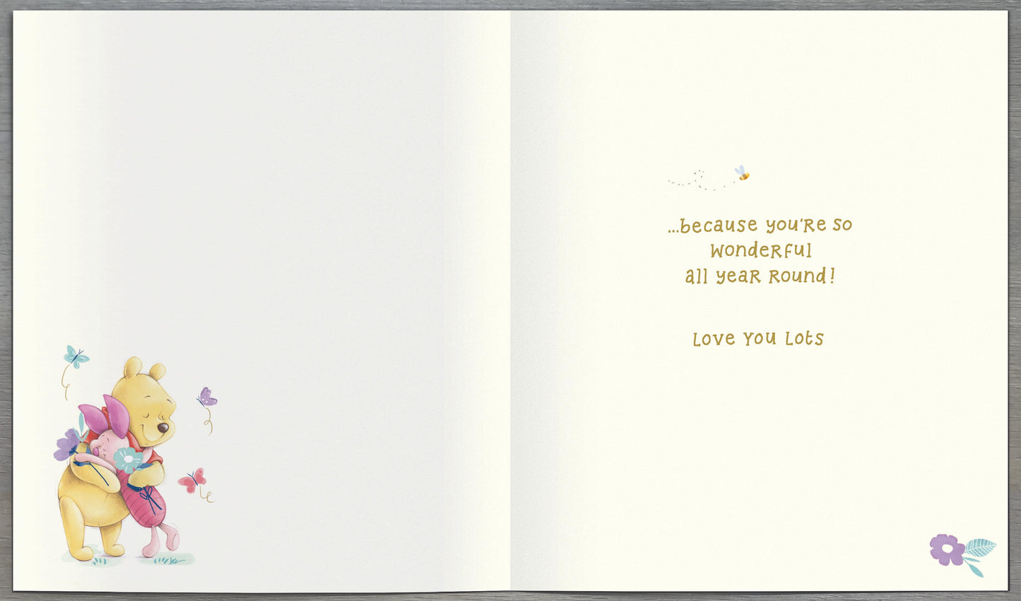 Standard Greeting Cards Grandma Cute Disney Winnie the Pooh