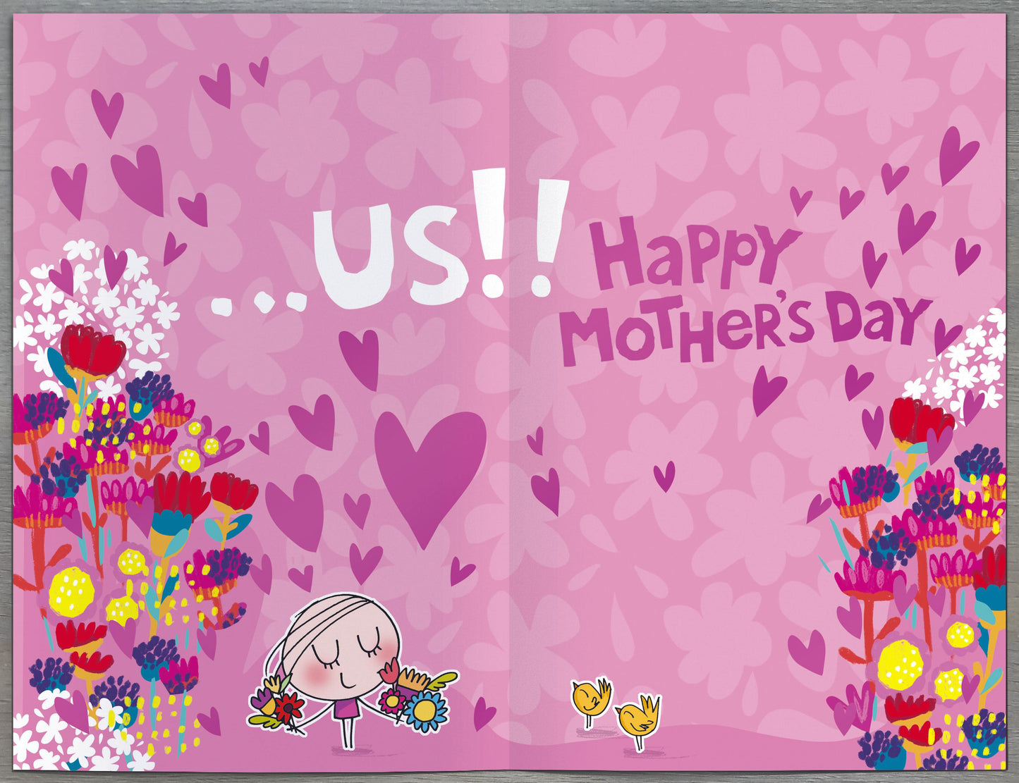 Badge Greeting Cards Mum From Both Cute Wigwam