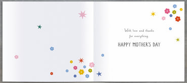 Hand Finished Greeting Cards Mum Carlton Core Line