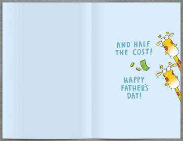 Dad From Both Hum Greeting Cards Dad From Both Hum Counter Cards
