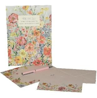 DESIGN BY VIOLET WRITING SET POUCH - SAFFRON