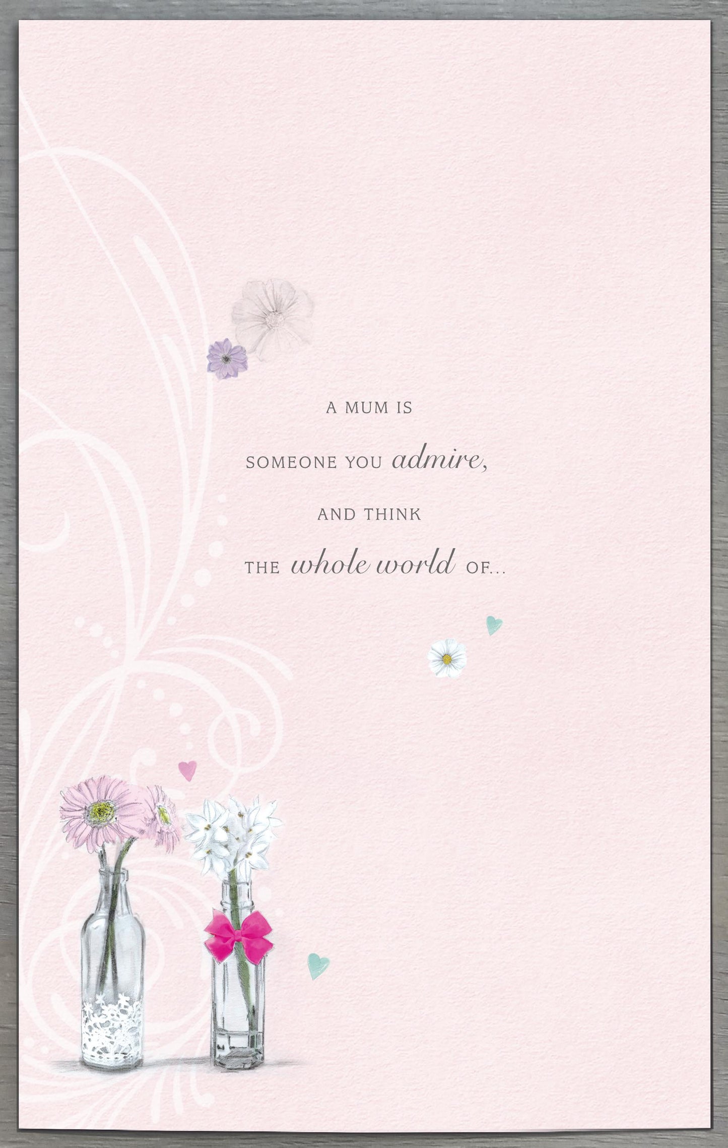 Hand Finished Greeting Cards Mum Word Portraits