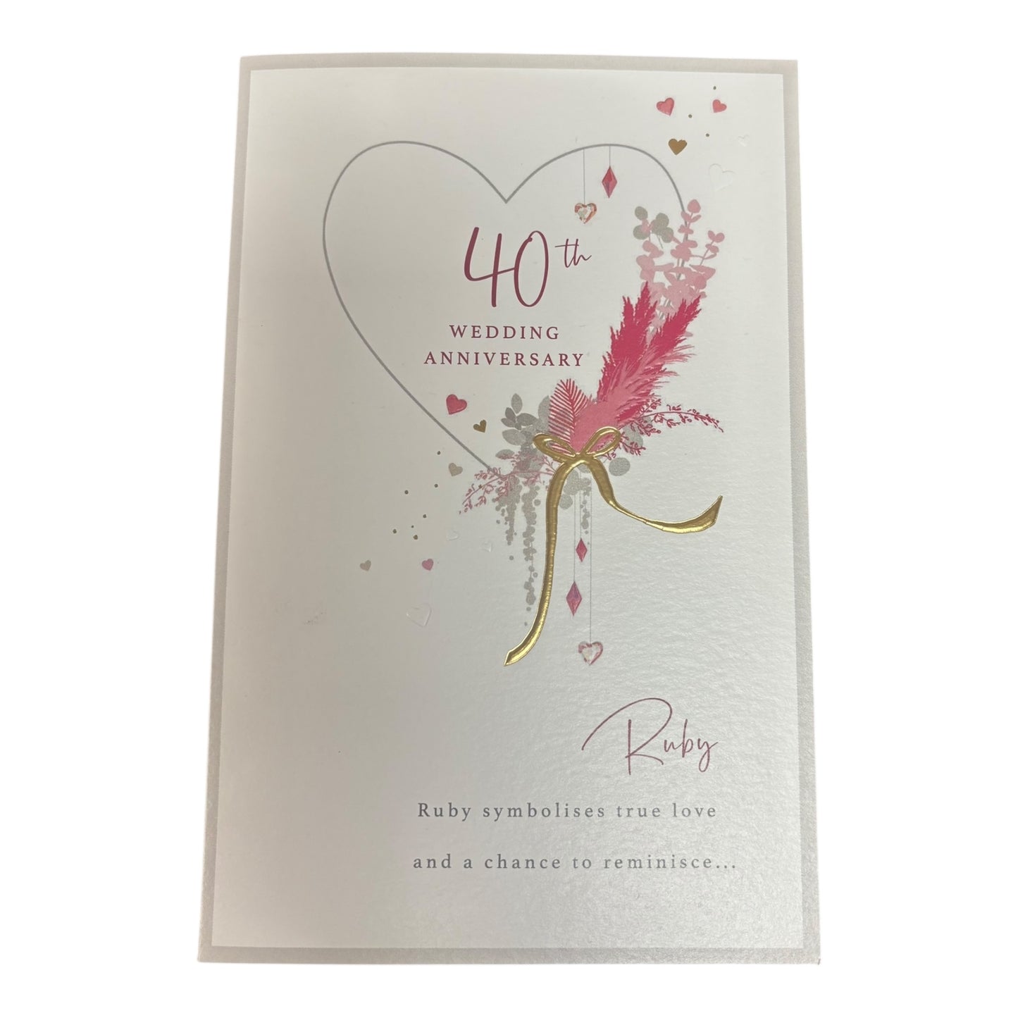 Anniversary Wedding 40th Conv