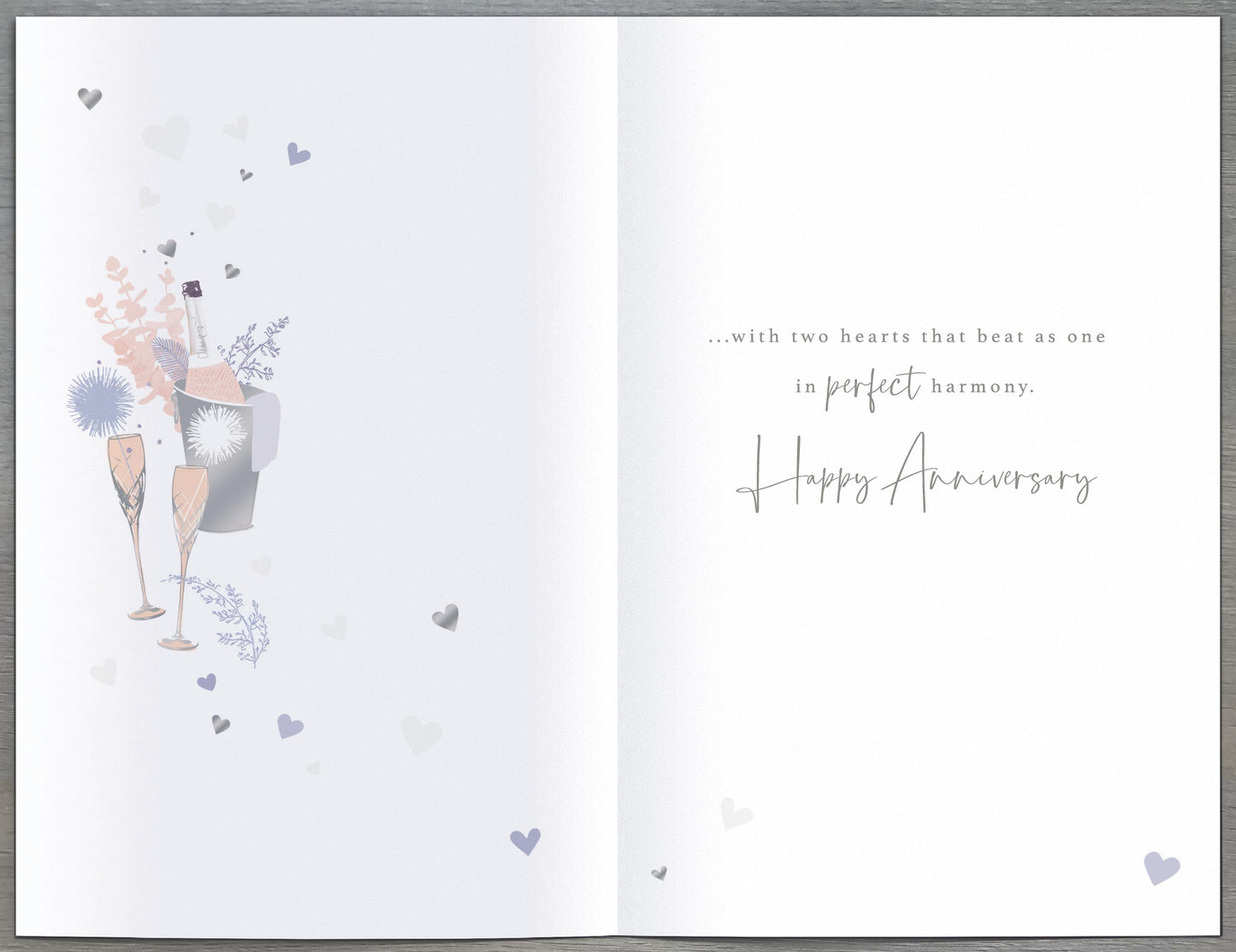 Standard Greeting Cards Anniversary Wedding 25th Gibson Core Line