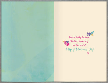 Standard Greeting Cards Mummy From Son Cute Giddy Critters