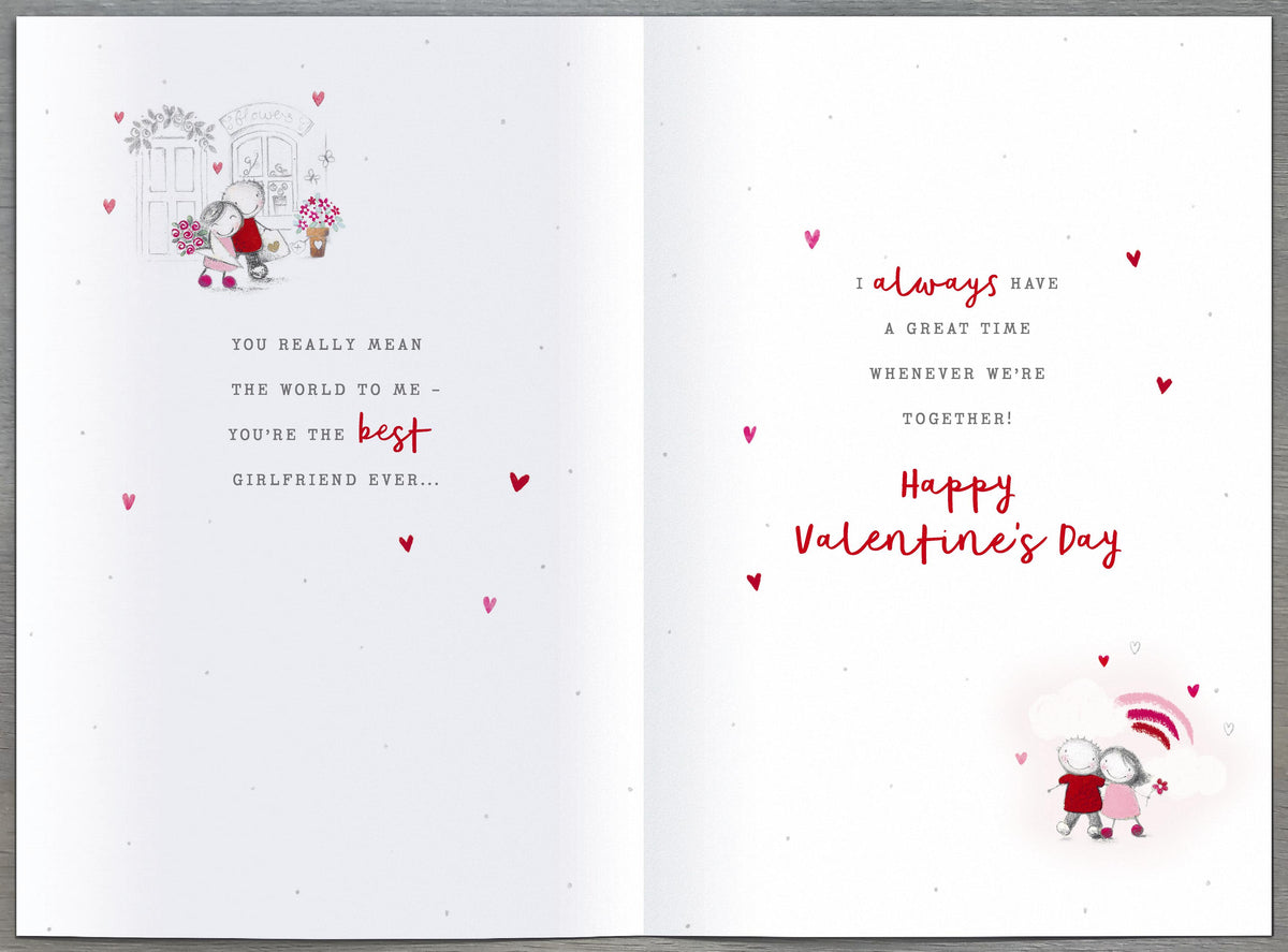 Hand Finished Greeting Cards Girlfriend Watermark Core Line