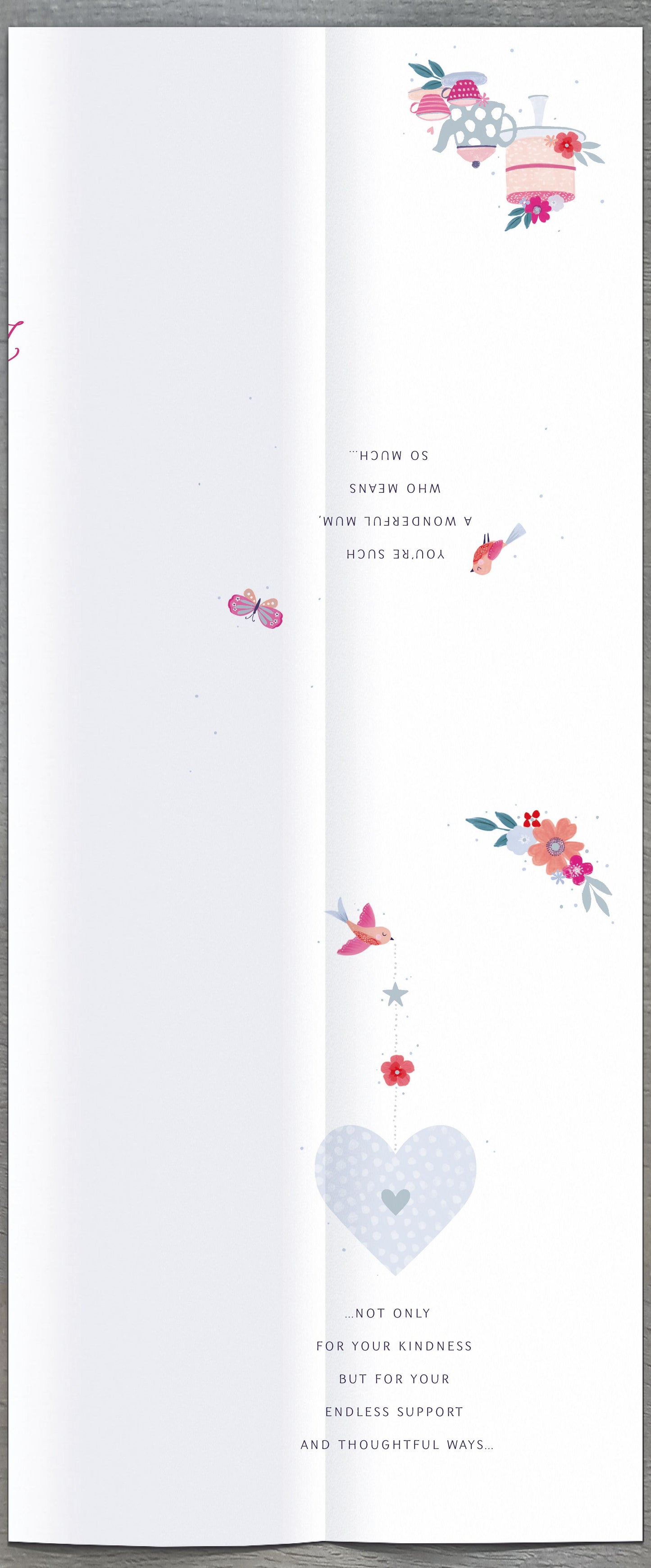Hand Finished Greeting Cards Mum Gibson Core Line
