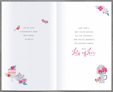 Hand Finished Greeting Cards Mum Gibson Core Line