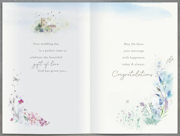 Standard Greeting Cards Wedding Religious Watermark Core Line