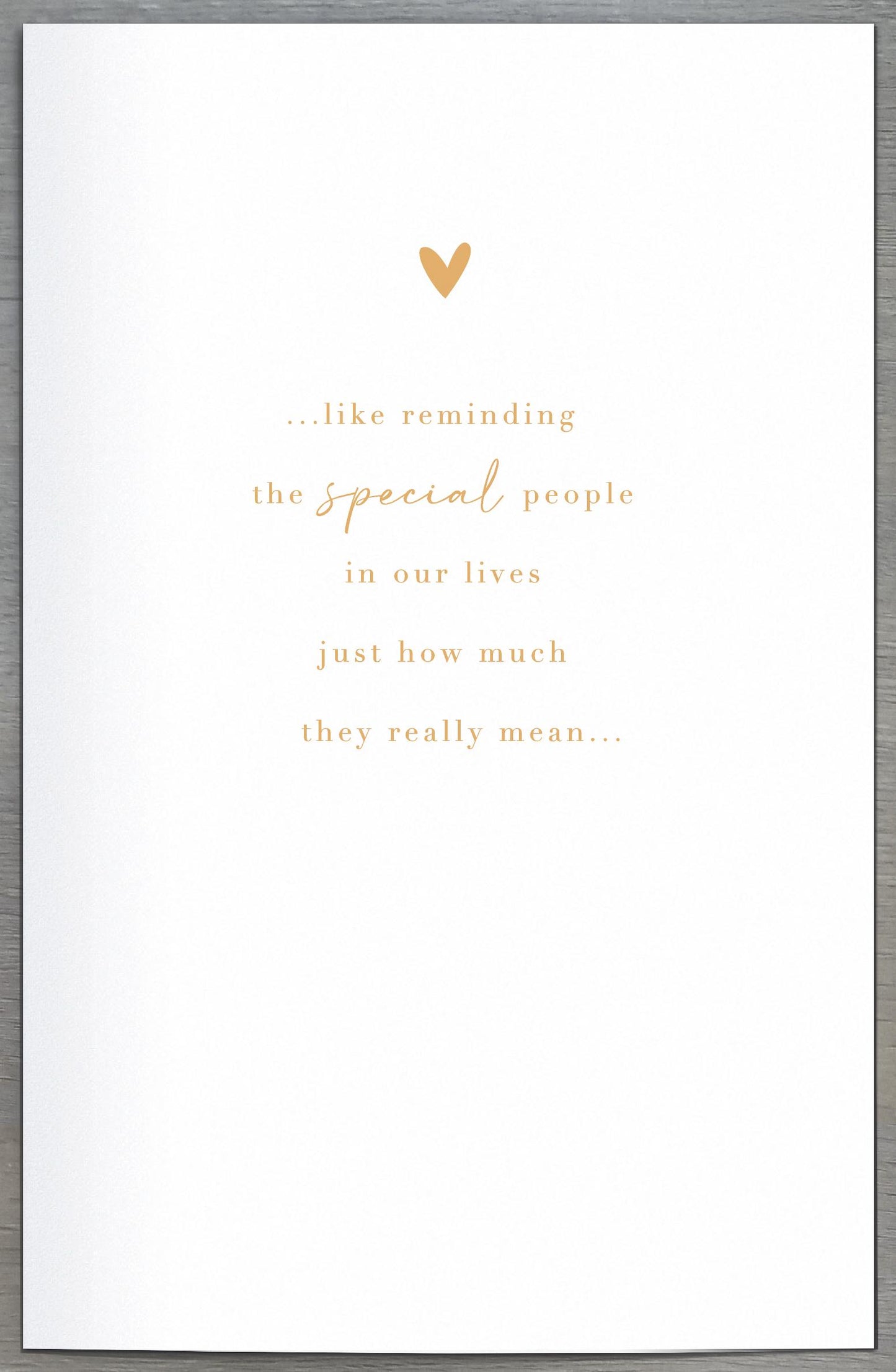 Hand Finished Greeting Cards General Wish Gibson Core Line
