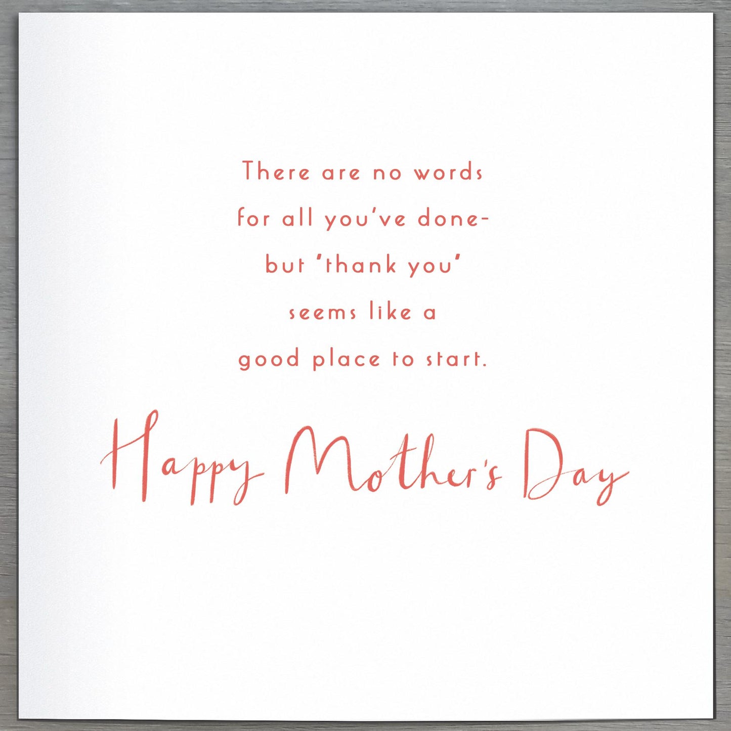 Hand Finished Greeting Cards Mum Carlton Core Line