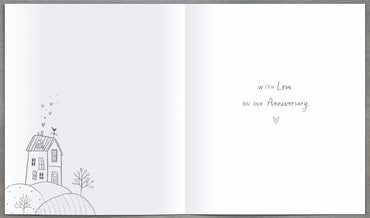 Standard Greeting Cards Anniversary Wedding Husband Carlton Core Line