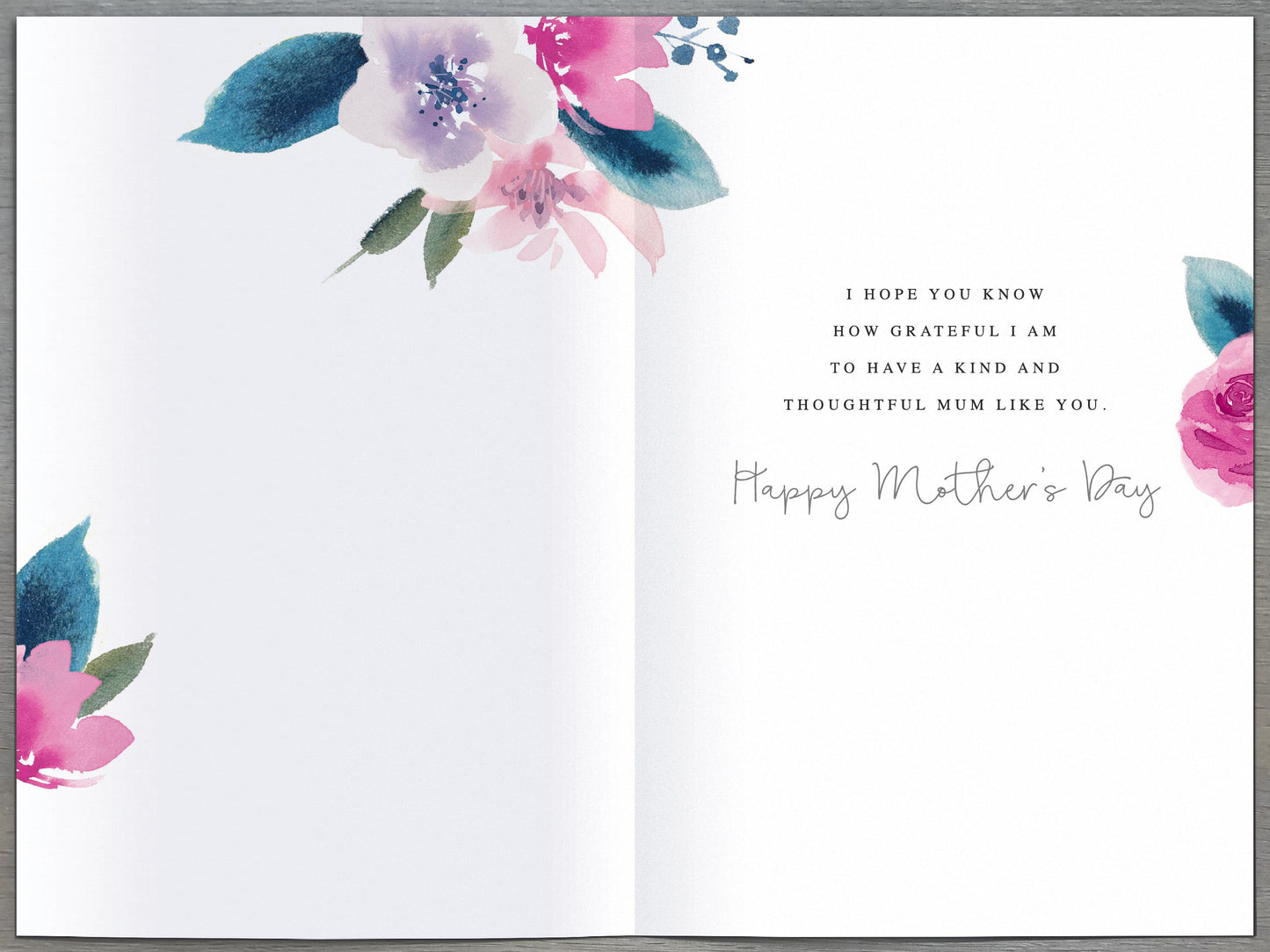 Hand Finished Greeting Cards Mum From Son Gibson Core Line