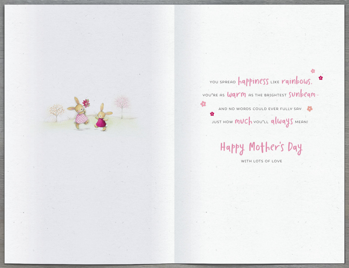 Standard Greeting Cards Mum Cute Cotton Tales