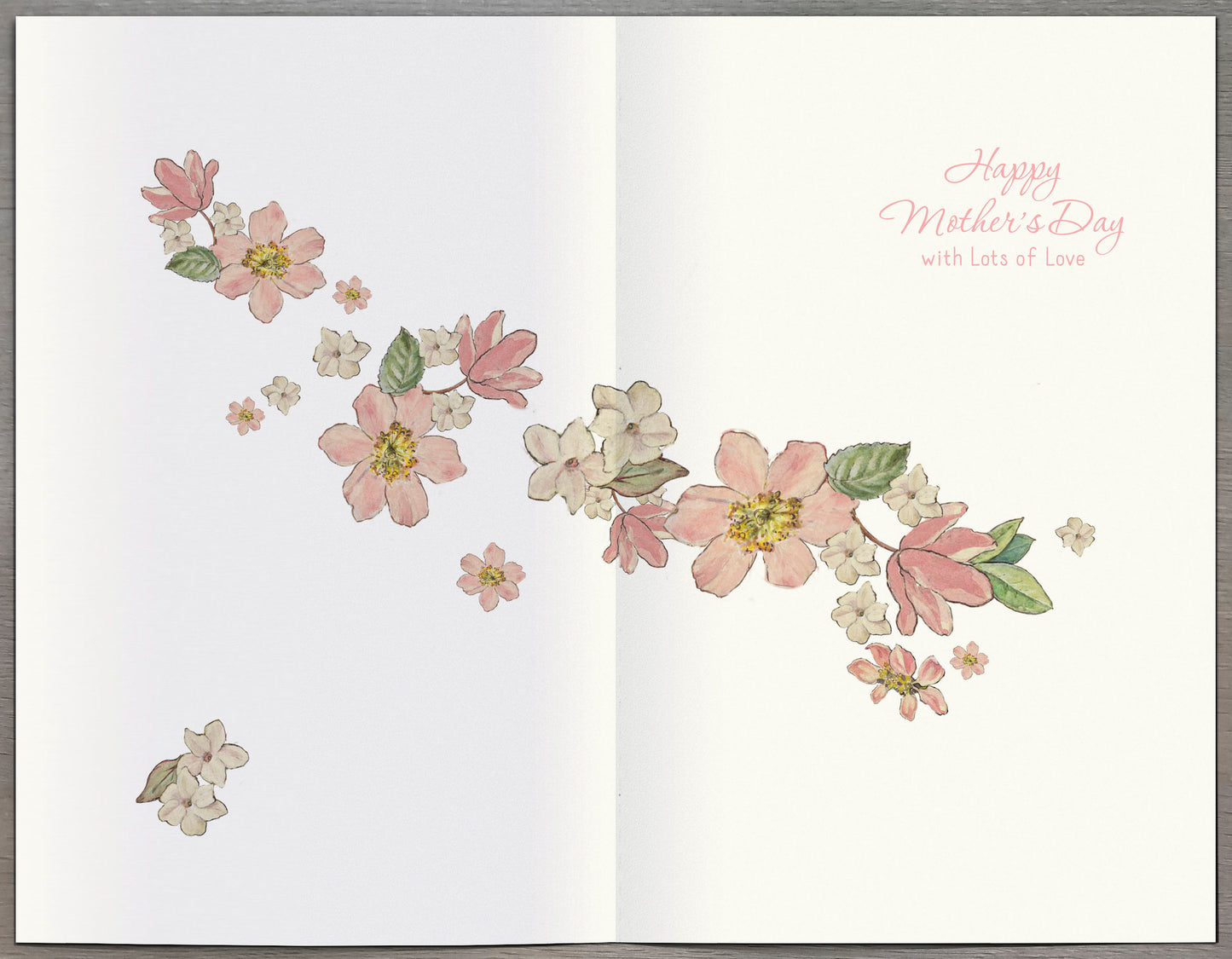 Hand Finished Greeting Cards Mum Cute Flower Fairies