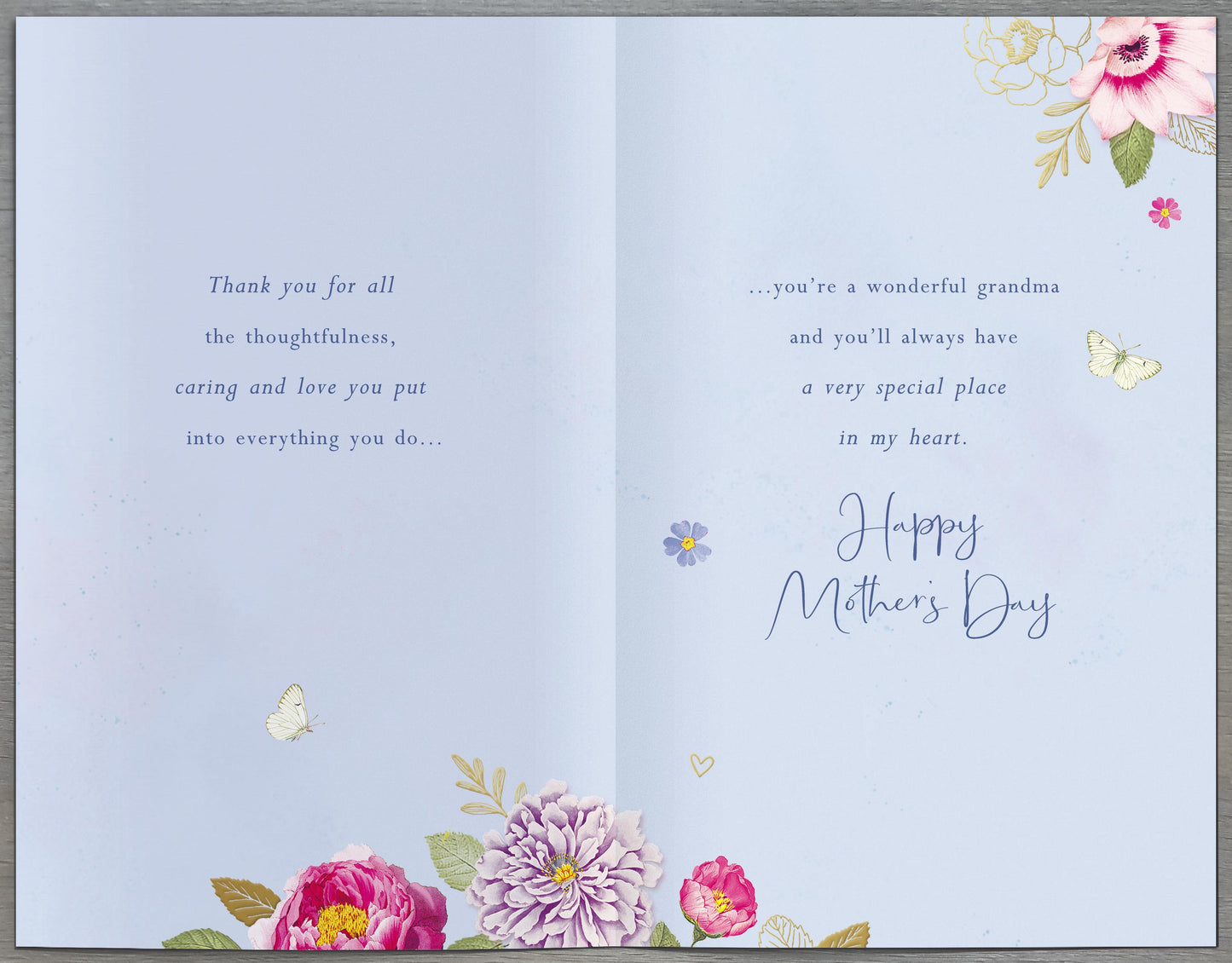 Hand Finished Greeting Cards Grandma Royal Horticultural Society