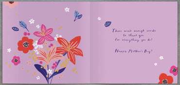 Hand Finished Greeting Cards Mum Carlton Core Line