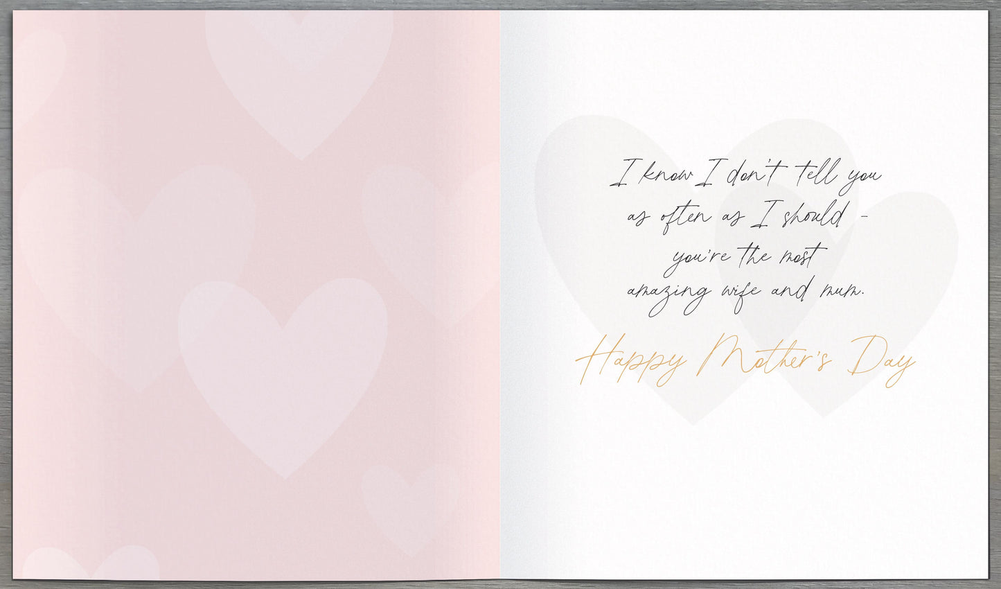 Standard Greeting Cards Wife Carlton Core Line