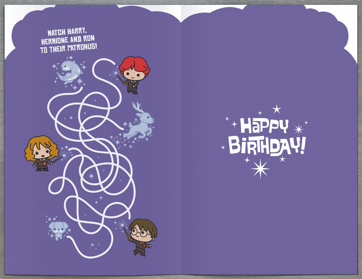Standard Greeting Cards Birthday 7 Year Juvenile WB Harry Potter
