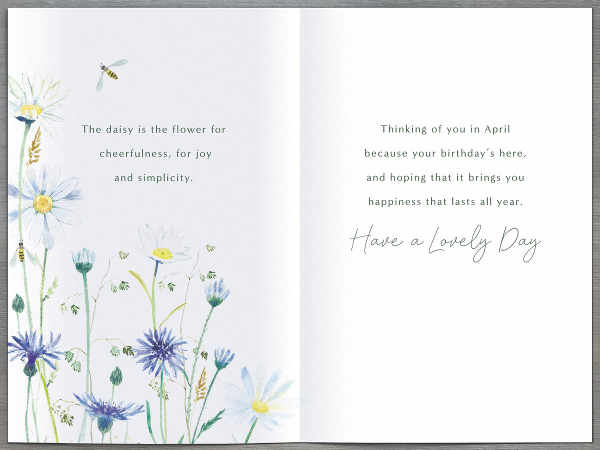 Standard Greeting Cards Birthday April Gibson Core Line