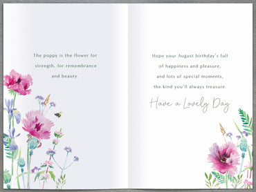 Standard Greeting Cards Birthday August Gibson Core Line