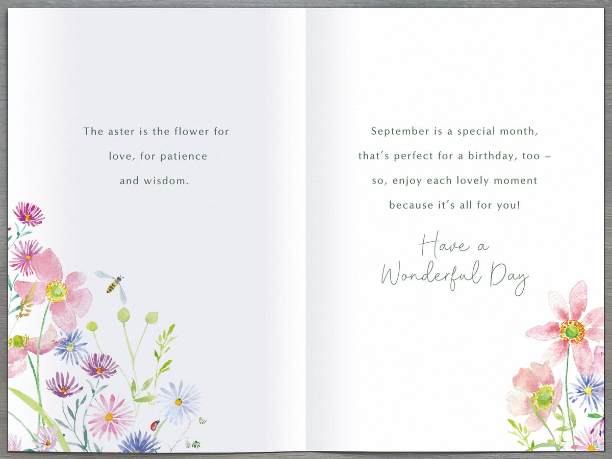 Standard Greeting Cards Birthday September Gibson Core Line