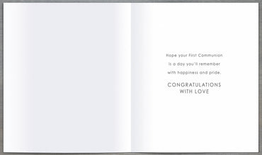 Standard Greeting Cards Communion Girl Carlton Core Line