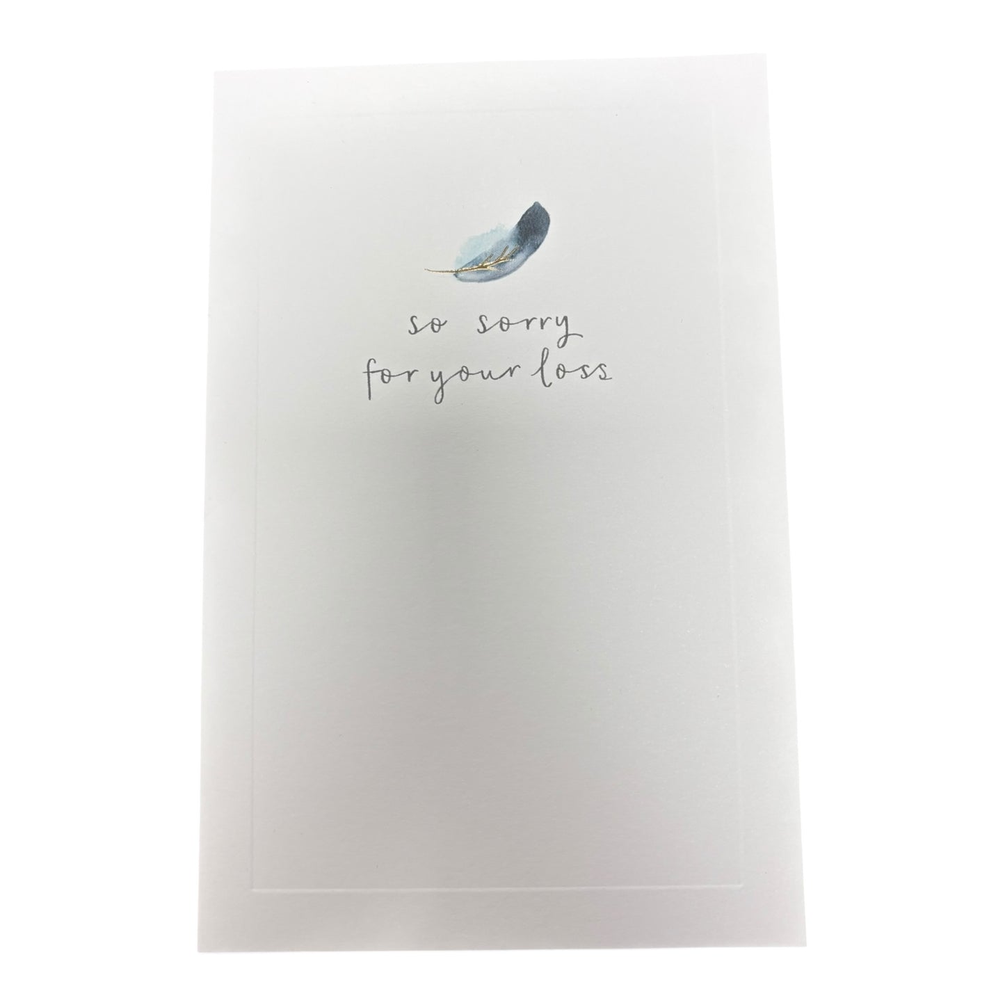 So sorry for your loss